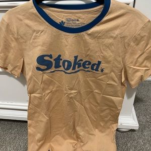 New Dutch Bros shirt. Is a little wrinkled from being fresh out of package.